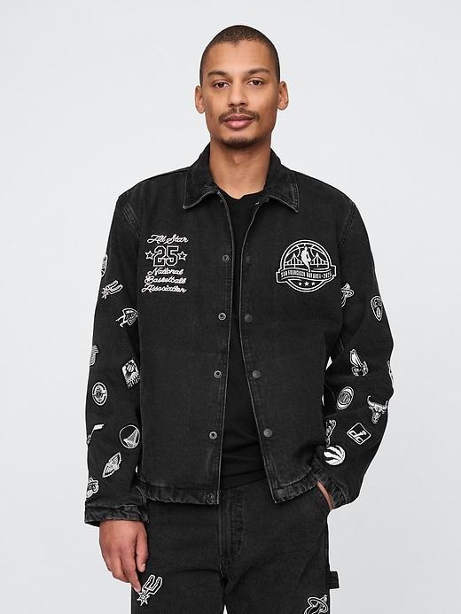 NBA All Star Denim Jacket Product Image