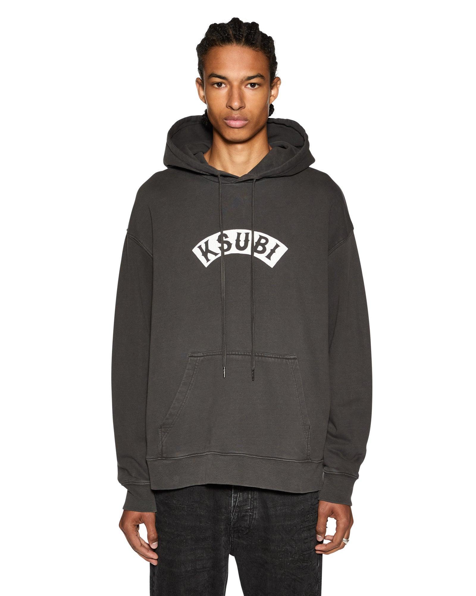 BADDIES BIGGIE HOODIE FADED BLACK Male Product Image