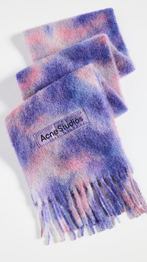 Acne Studios Tie Dye Wool Scarf | Shopbop Product Image