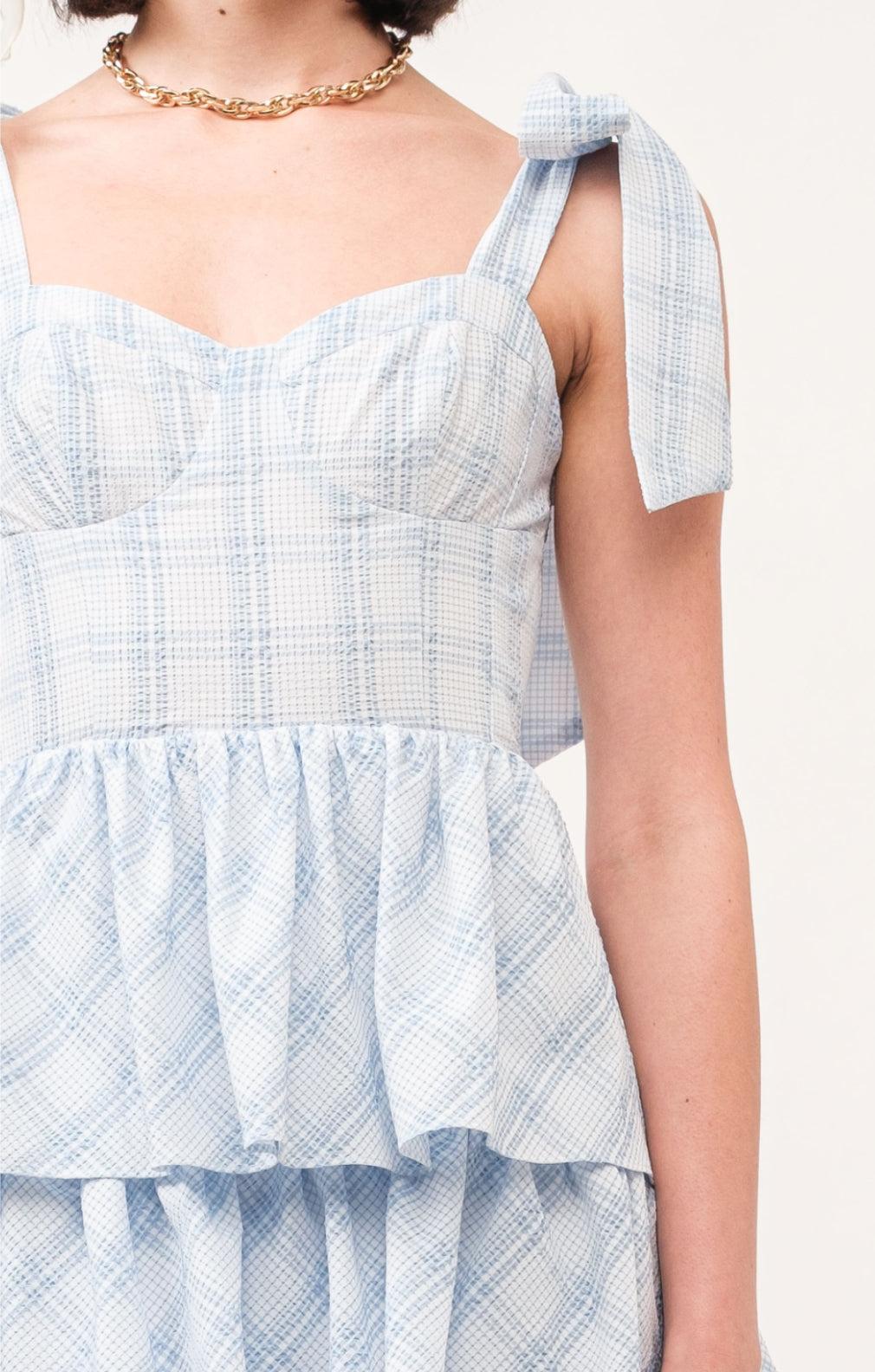 The Bluebelle Ruffle Maxi Dress Product Image