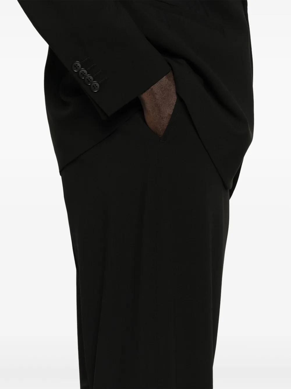 single-breasted virgin wool suit Product Image