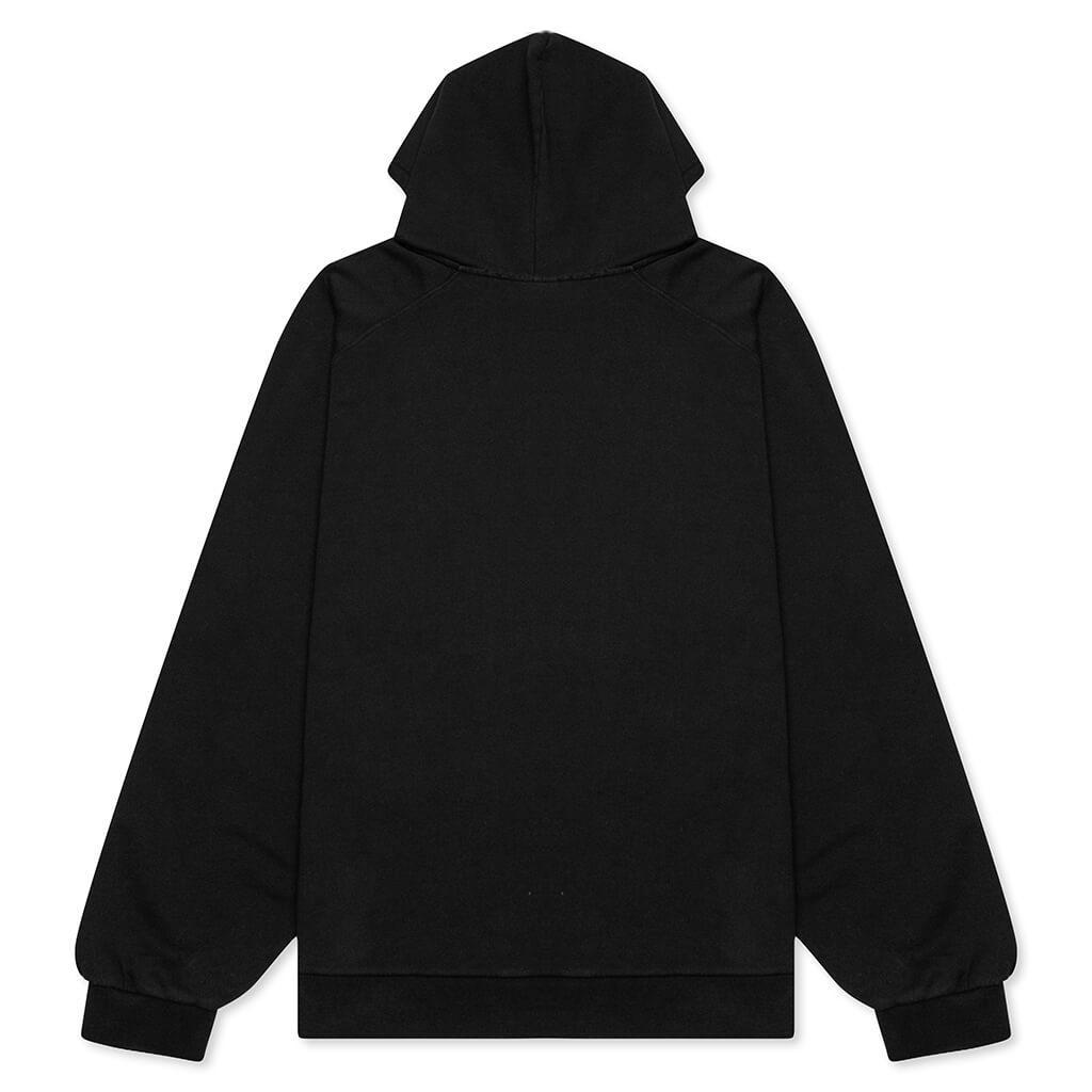 Raf Simons x Smiley Smiley Print 50th Anniversary Hoodie - Black Male Product Image
