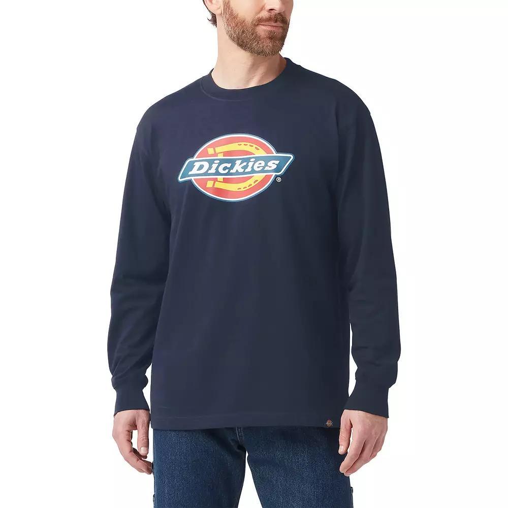 Big & Tall Dickies Wordmark Graphic Long Sleeve Tee, Mens Product Image