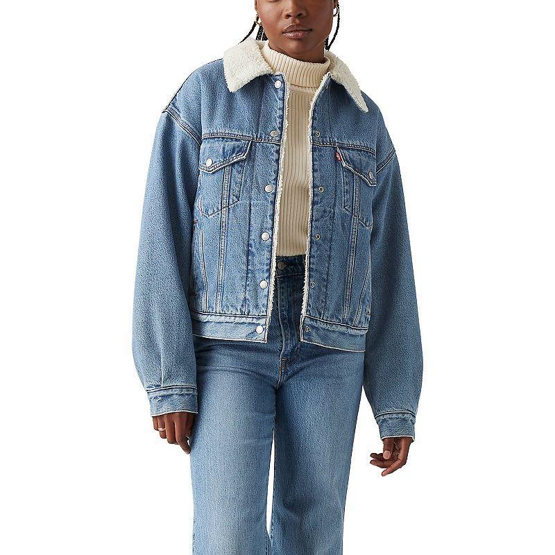 Levi's® Women's Faux Shearling 90's Trucker Jacket - Inner Adventure XL Product Image
