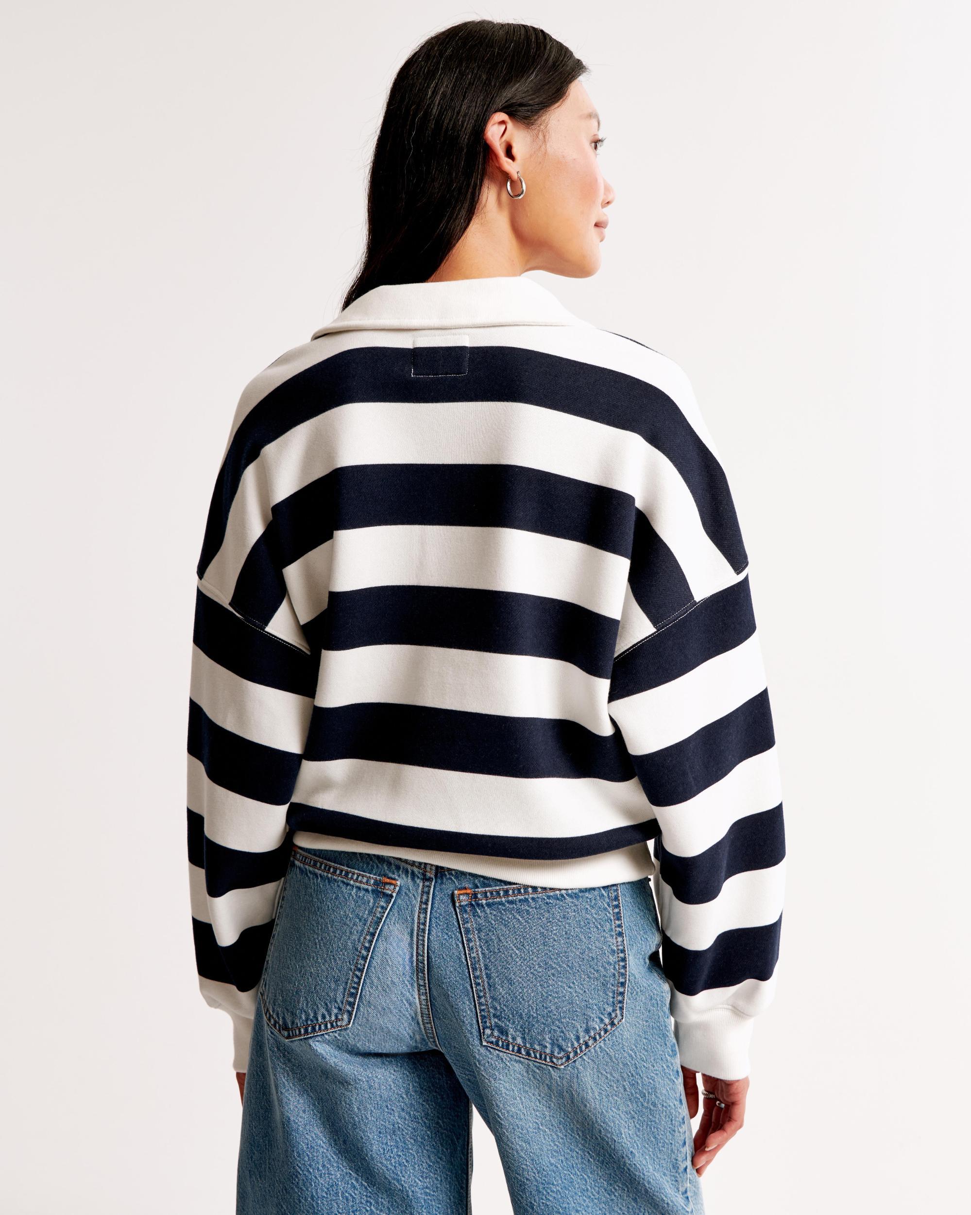 Essential Johnny Collar Sweatshirt Product Image