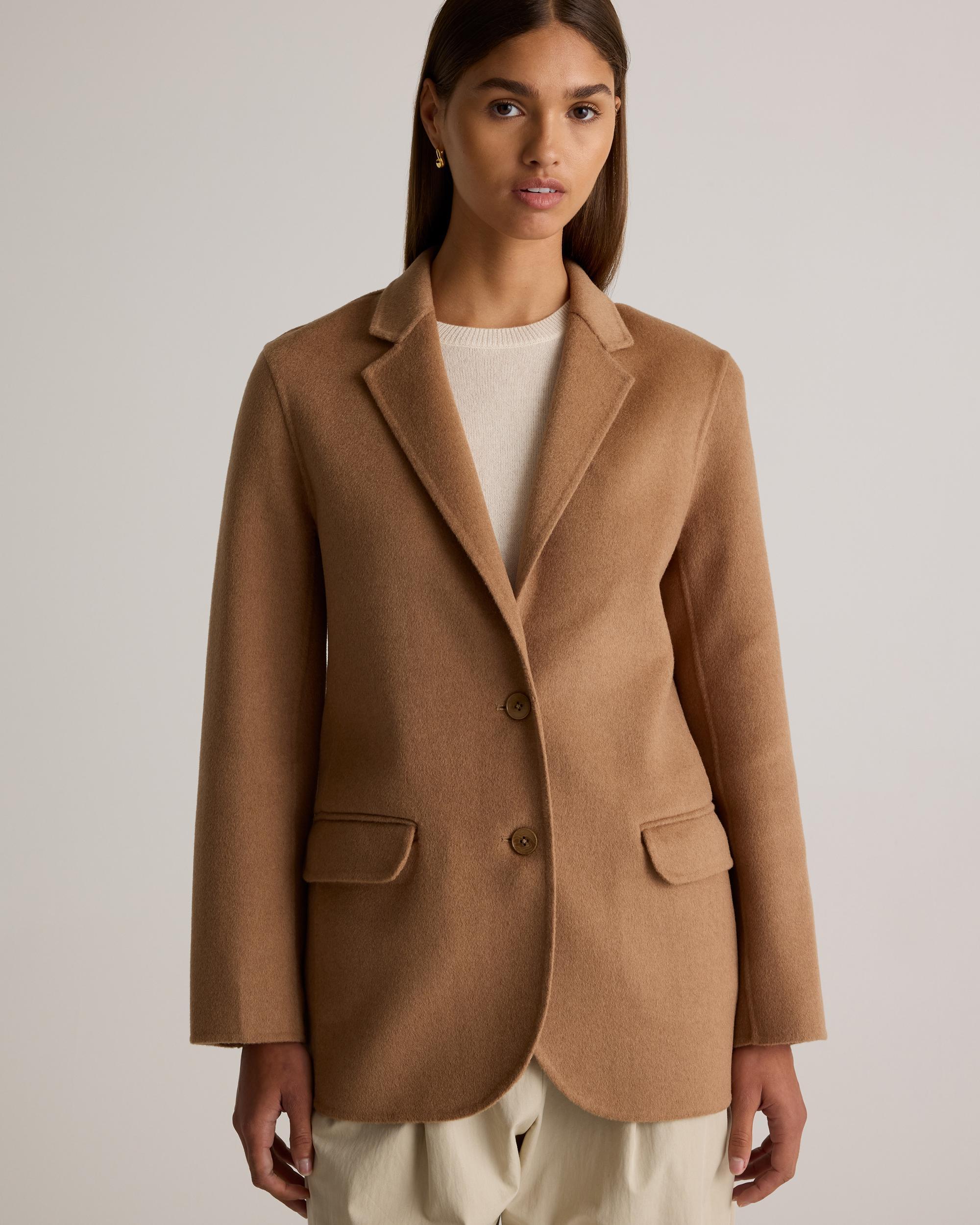 Quince | Women's Double-Faced Merino Wool Soft Blazer Wool/Nylon Product Image