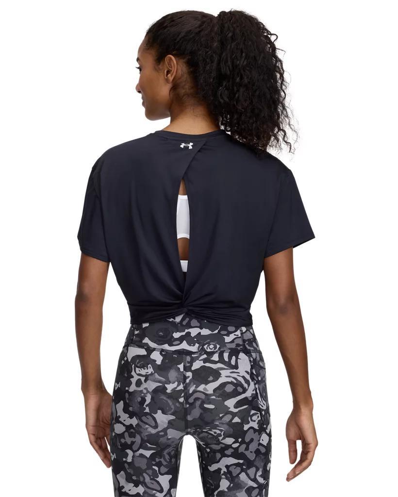Women's UA Motion Open Back Crop Short Sleeve Product Image