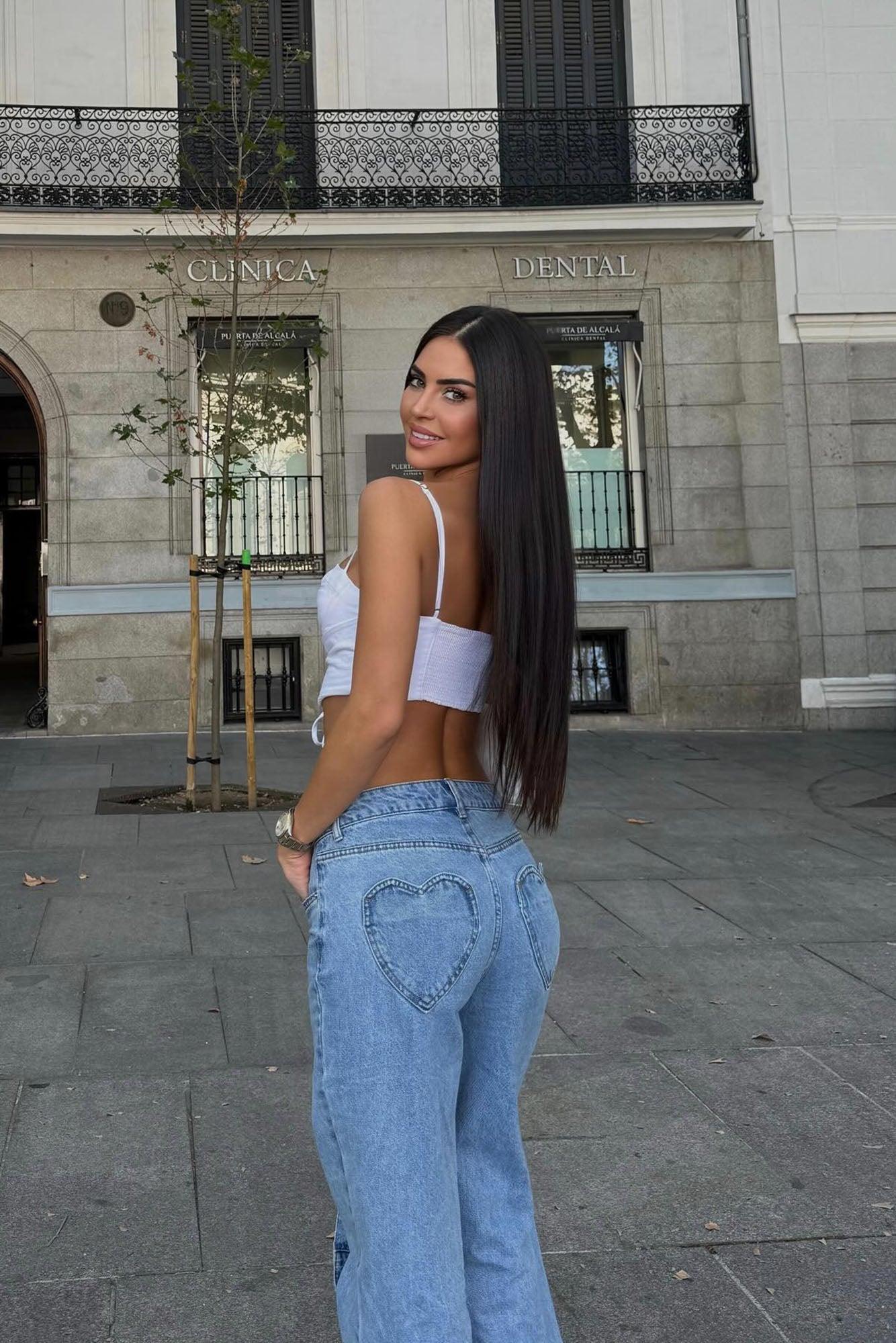 Match Made In Heaven Straight Leg Jeans - Light Wash Product Image