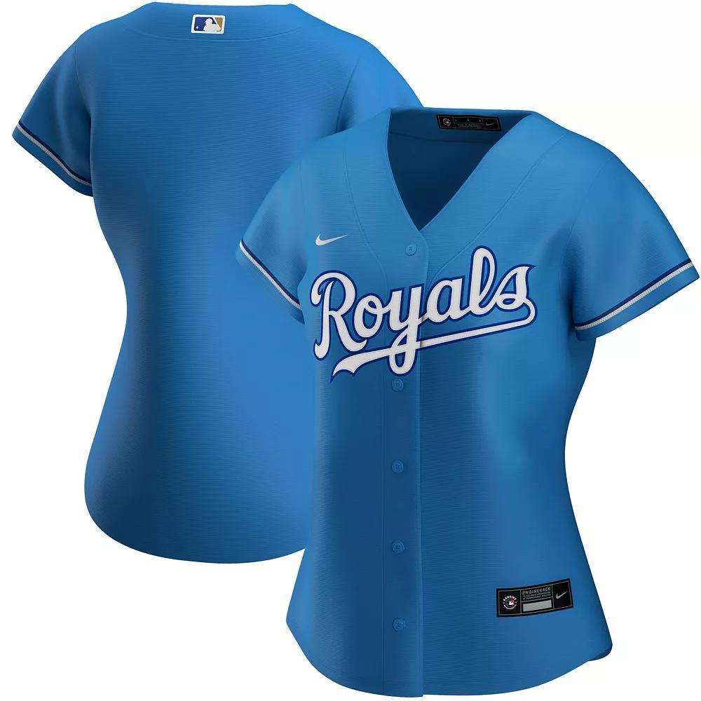 Womens Nike Blue Kansas City Royals Alternate Replica Team Jersey Product Image