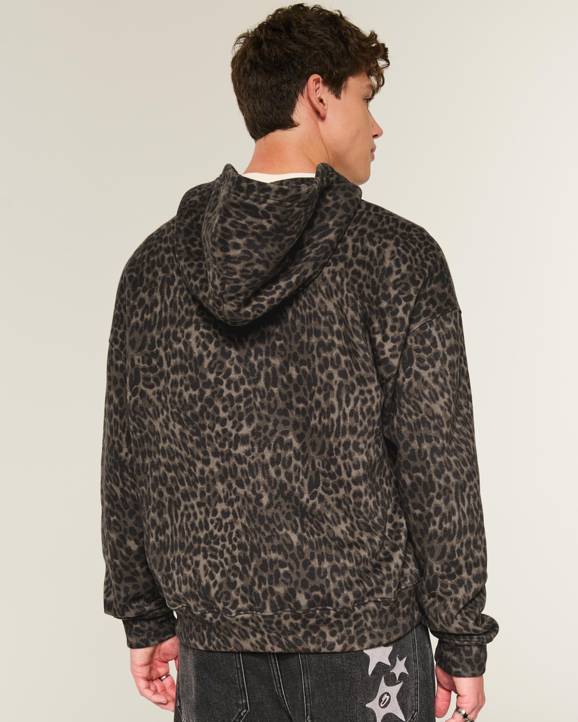 Boxy Zip-Up Hoodie Product Image
