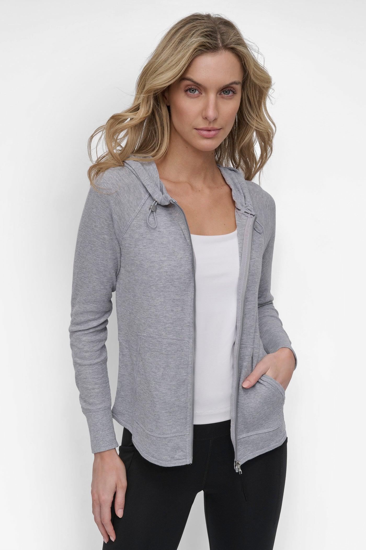 SLUB WAFFLE KNIT HOODIE Product Image