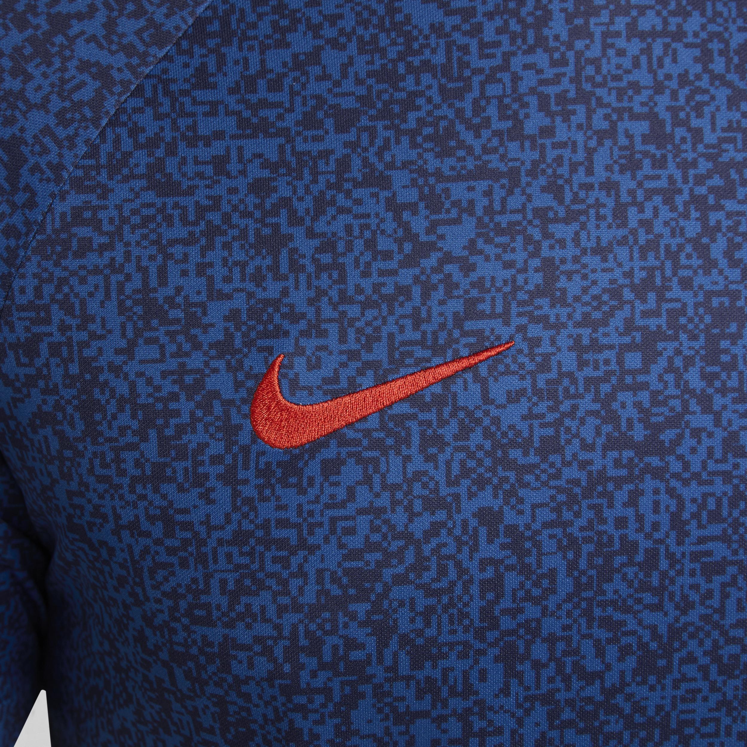 Men's Nike Blue Club America 2023 Academy Pro Pre-Match Top, Size: XL, Caf Blue Product Image