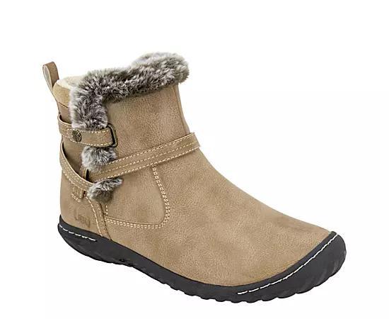 JBU Dolce Womens Ankle Boots Brown Product Image