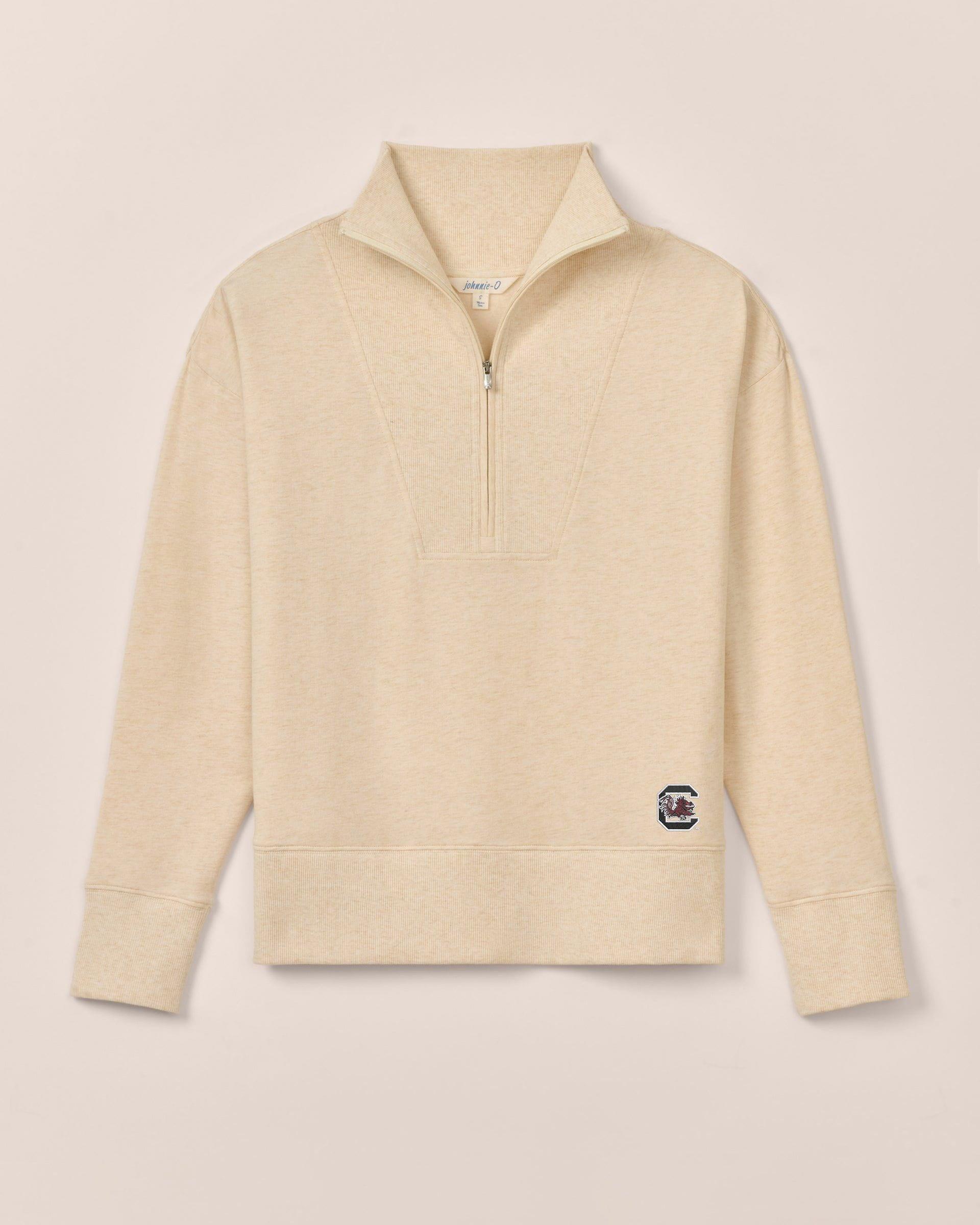 Women's South Carolina Taylor Drop Shoulder Cotton 1/4 Zip Female Product Image