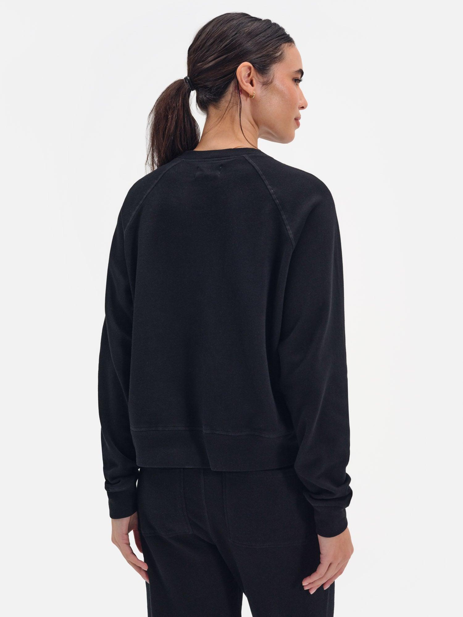 Organic Lightweight Terry Raglan Sweatshirt Female Product Image