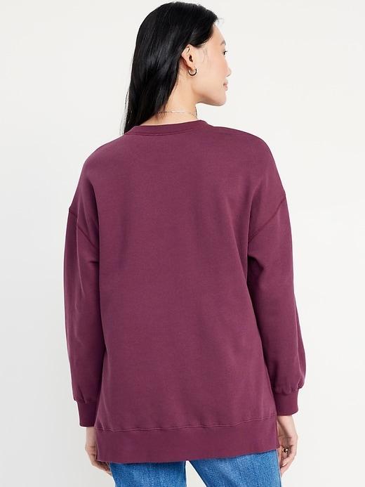SoComfy Relaxed Tunic Sweatshirt Product Image