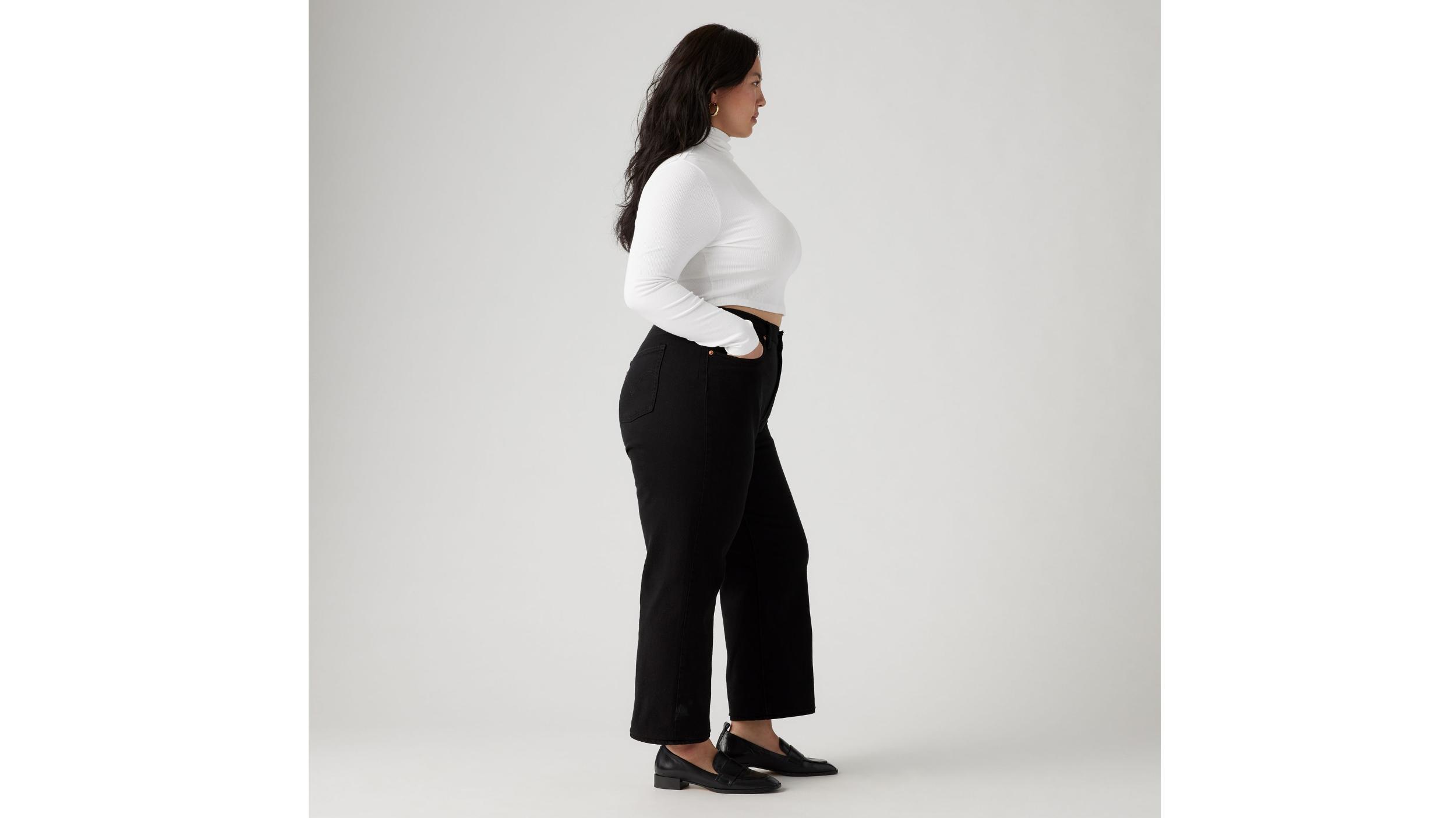 Ribcage Straight Ankle Women's Jeans (Plus Size) Product Image
