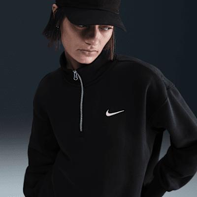 Women's Nike Sportswear Phoenix Fleece Oversized 1/4-Zip Long Sweatshirt Product Image