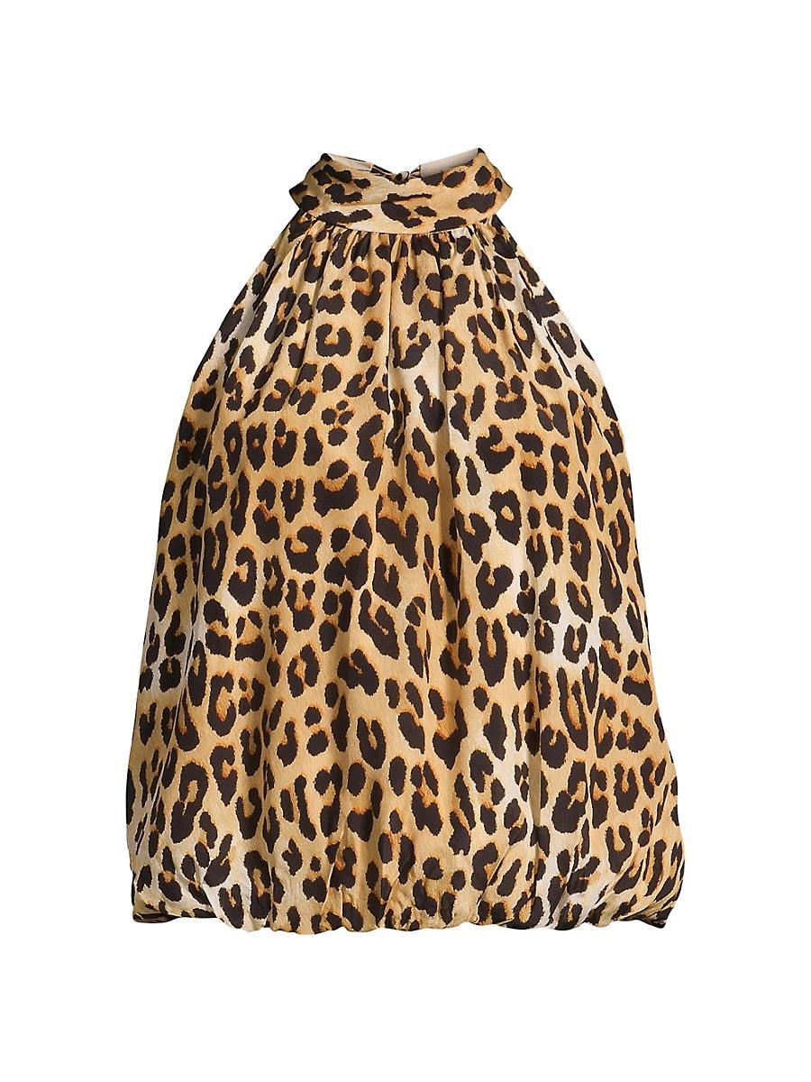 Alice and Olivia Maris Printed Halter Top Product Image