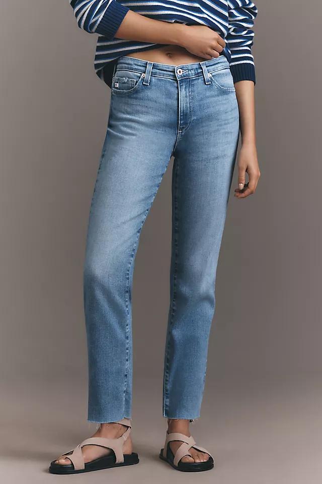 AG Mari Mid-Rise Straight-Leg Jeans Product Image