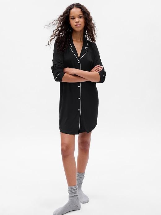 Modal PJ Shirtdress Product Image