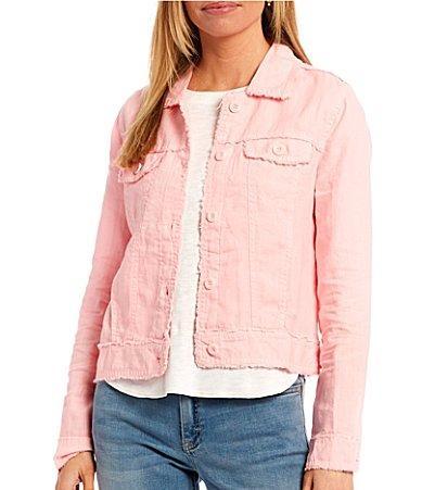 Tommy Bahama Two Palms Raw-Edge Linen Jacket Product Image
