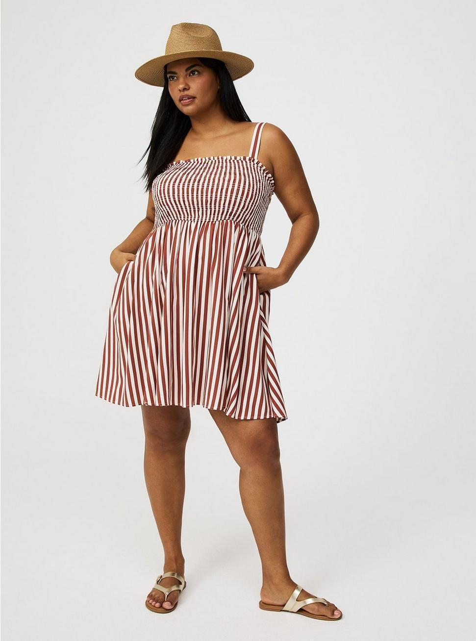 Smocked Tube Mini Dress Product Image