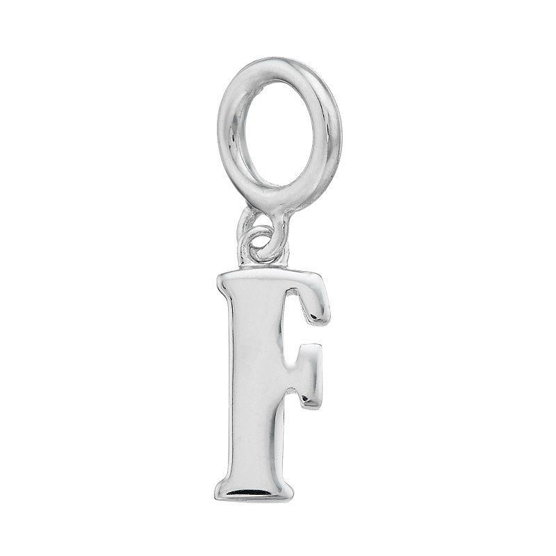 Lavish by TJM Sterling Silver Initial Letter Charm, Women's, Sterling Q Product Image