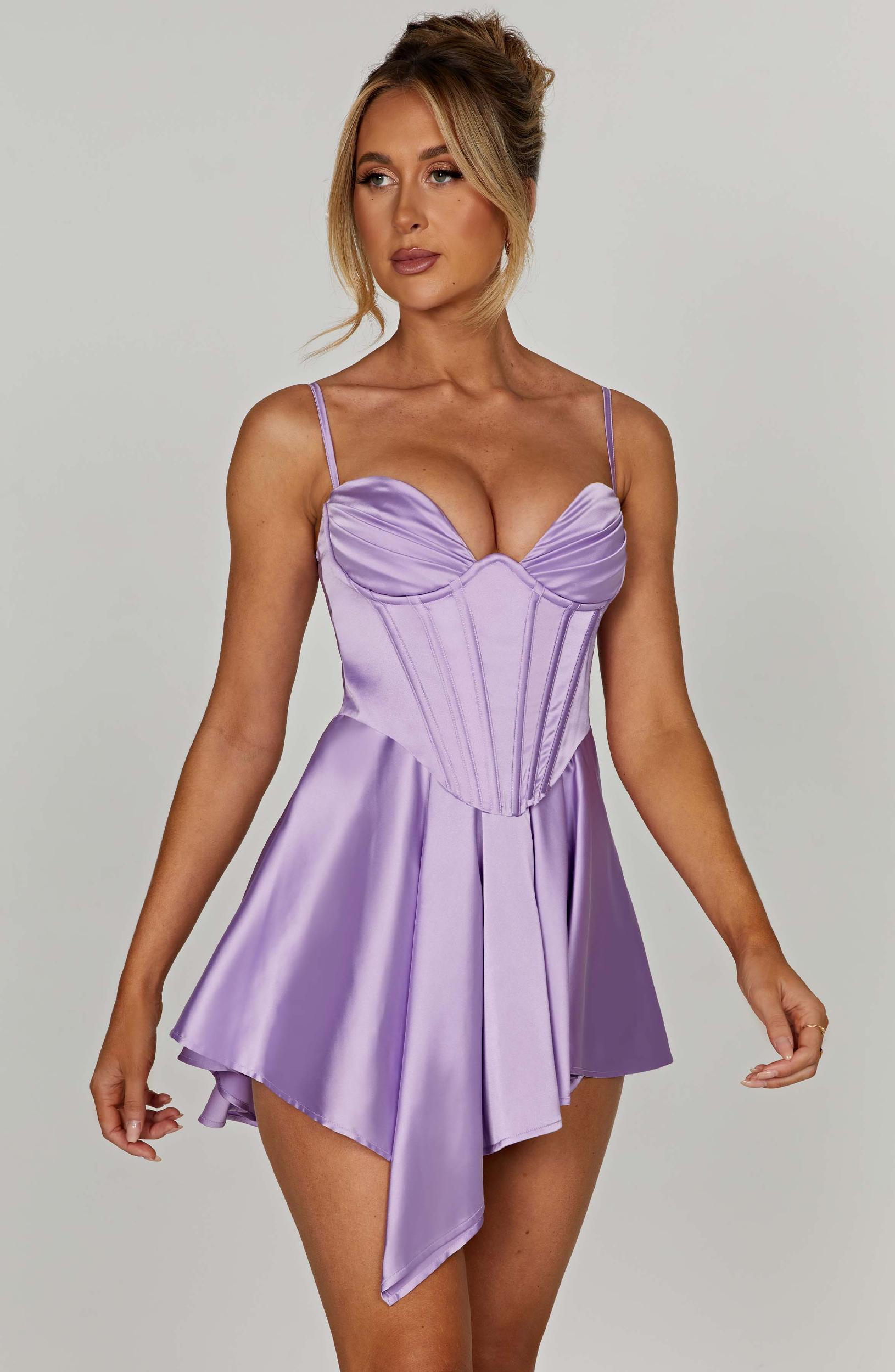 Saffron Playsuit - Purple Product Image