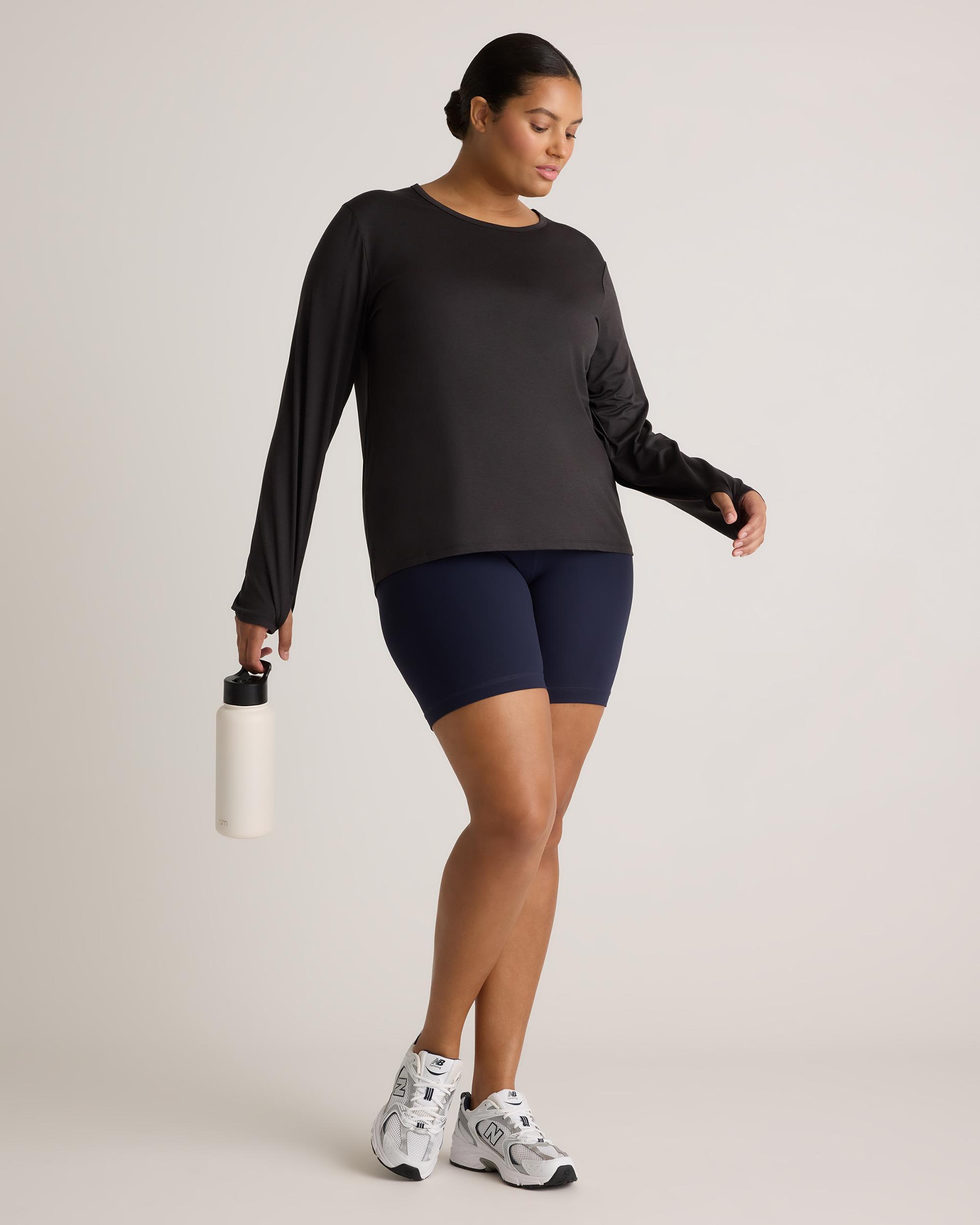 Quince | Women's Flowknit Breeze Long Sleeve Top 100% Polyester Product Image
