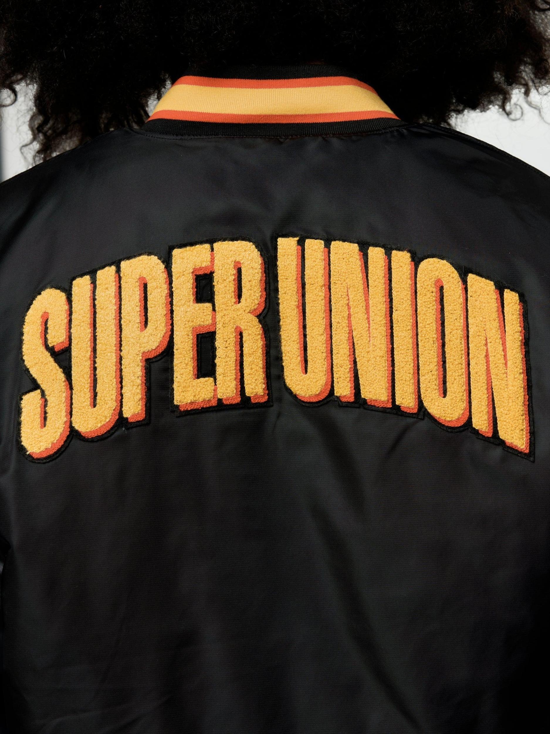 SuperUnion Bomber Jacket (Black) Product Image