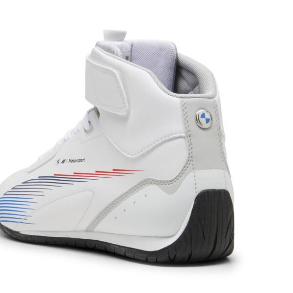 PUMA BMW M Motorsport Neo Cat Mid 2.0 Men's Shoes in White/Cool Light Grey Product Image