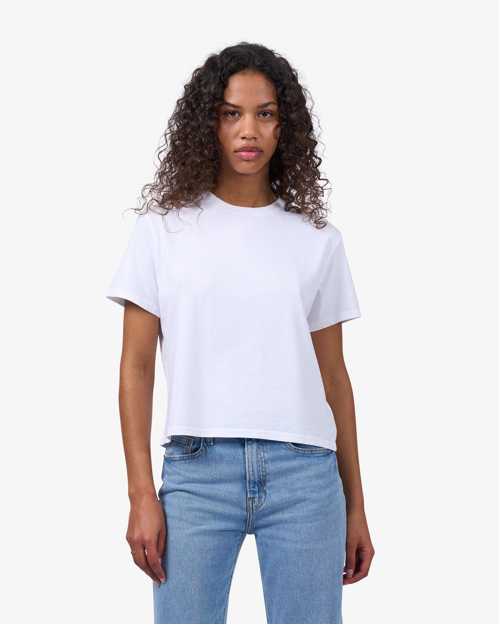 Type: CS2057/Organic Boxy Crop Tee/F Product Image