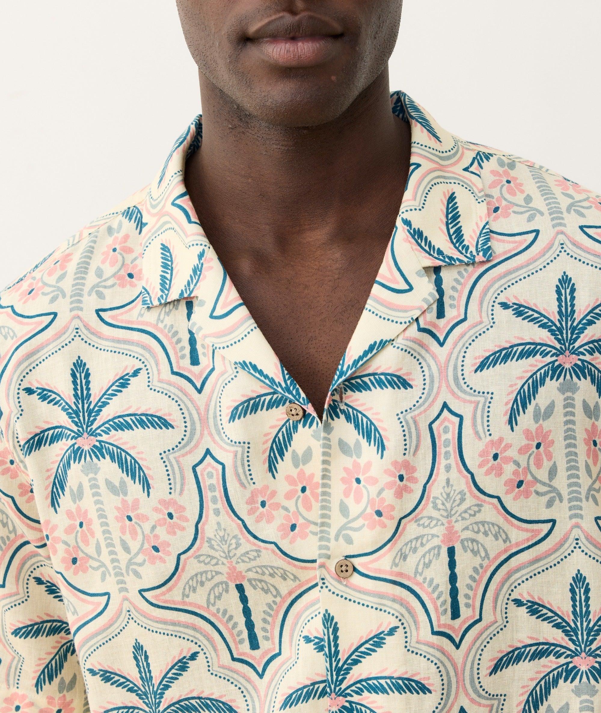Archive Tencel Linen Resort Shirt Product Image