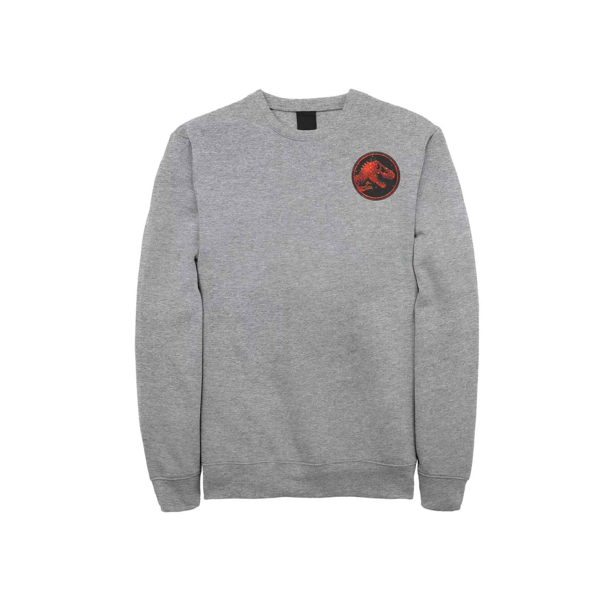 Men's Fender Guitar Flag Americana Rock Sweatshirt, Size: Small, Athletic Grey Product Image