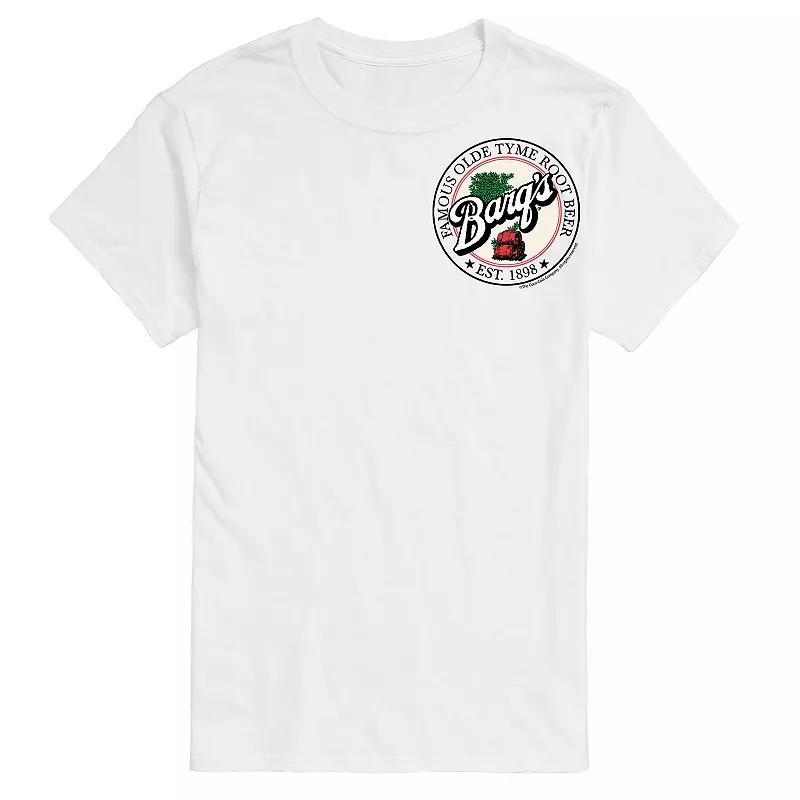 Mens Barqs Root Beer Graphic Tee Grey Gray Product Image