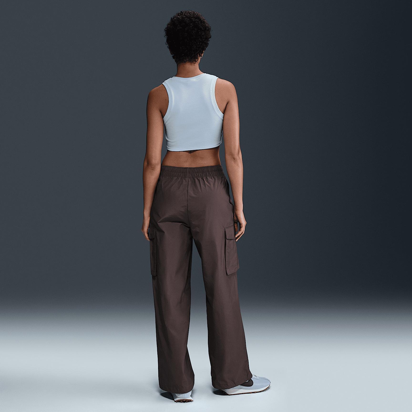 Nike Sportswear Chill Knit Women's Tight Cropped Mini-Rib Tank Top Product Image