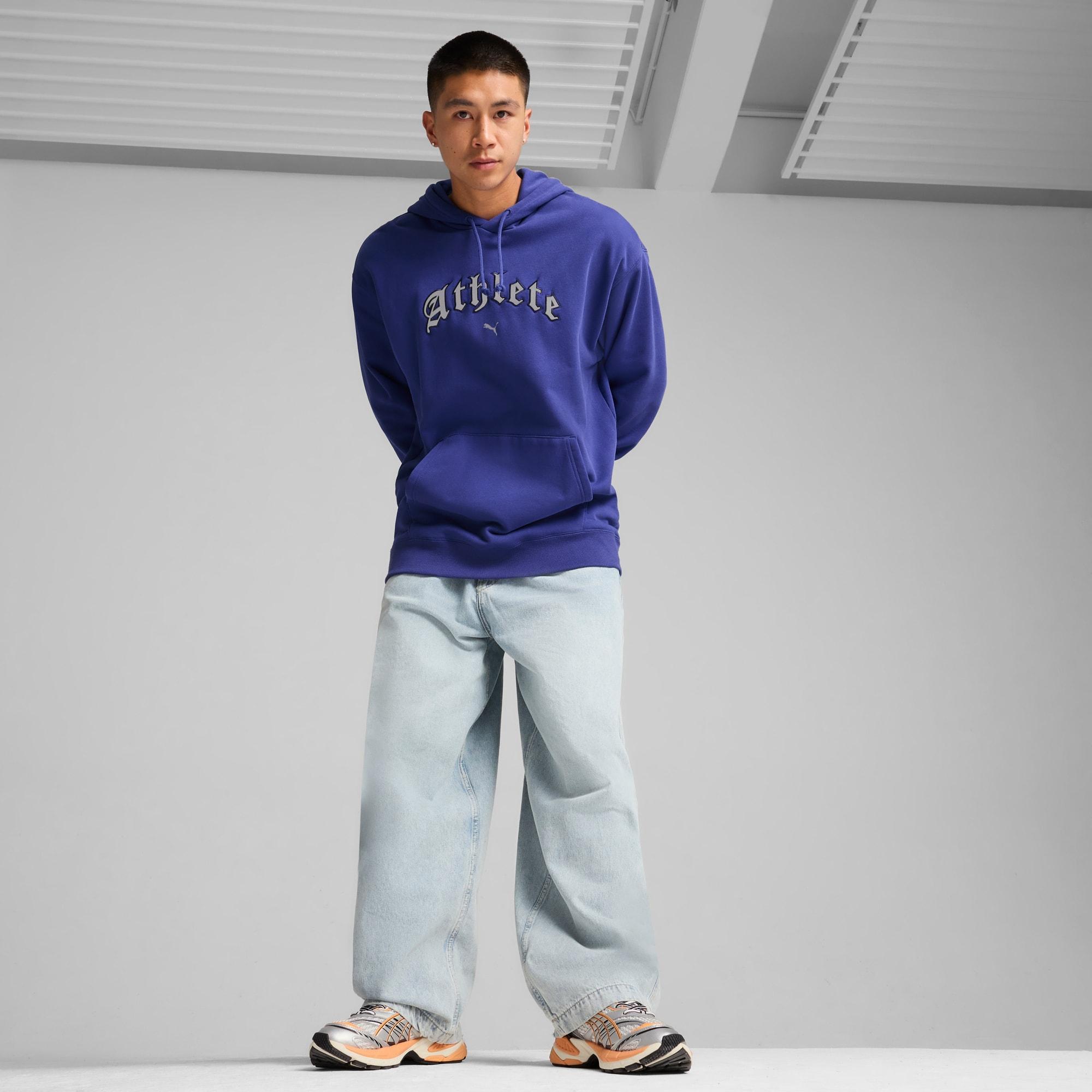 PUMA GRAPHICS Athlete Hoodie Men Product Image