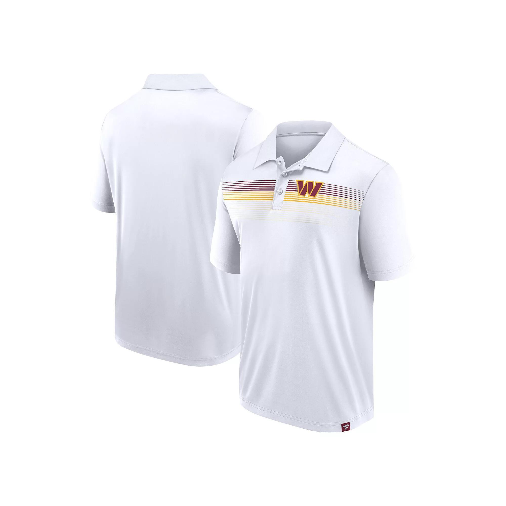 Men's Fanatics White Washington Commanders Big & Tall Sublimated Polo, Size: 4XB, Wft White Product Image