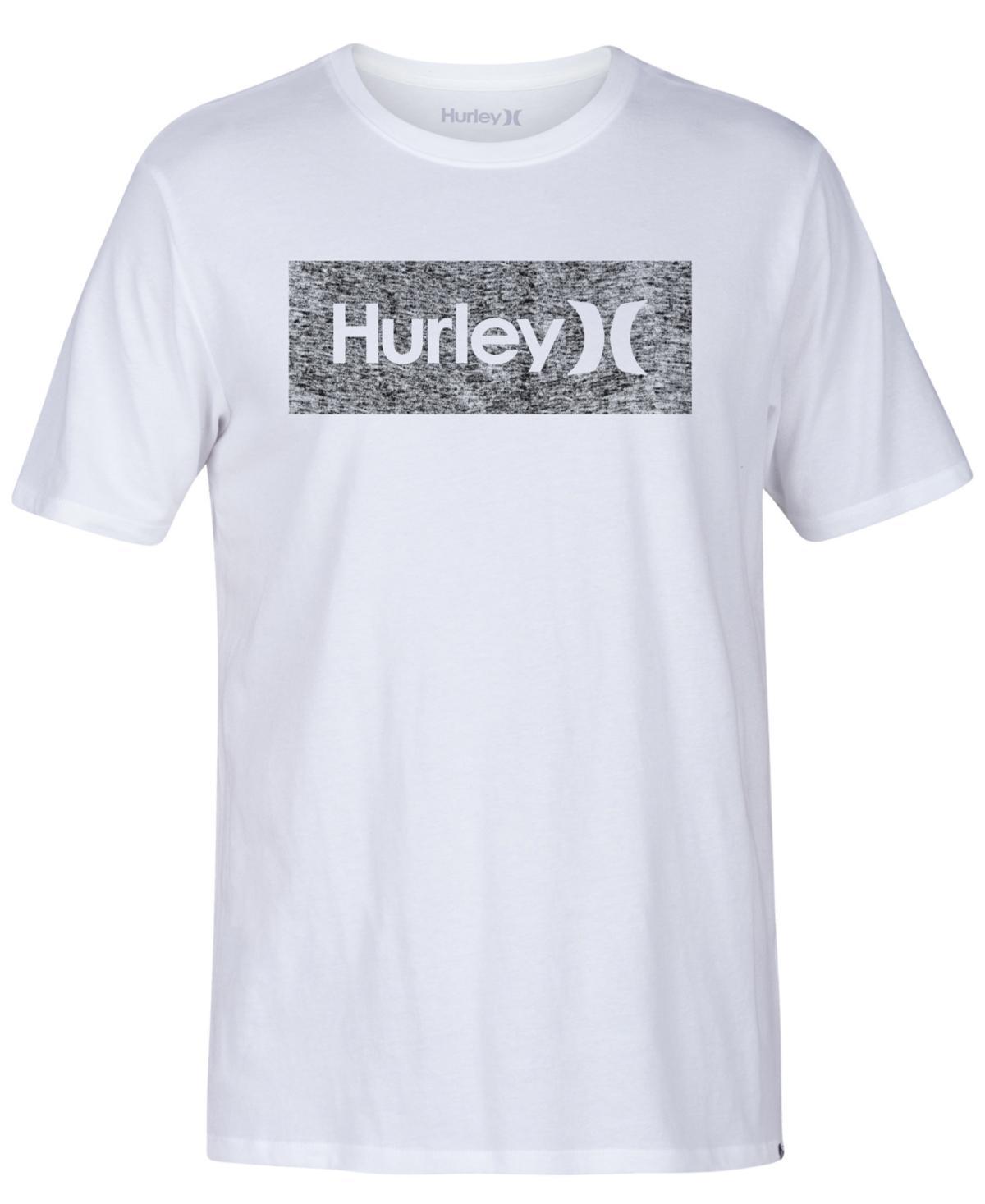 Hurley Mens One And Only Box Logo T-Shirt Product Image