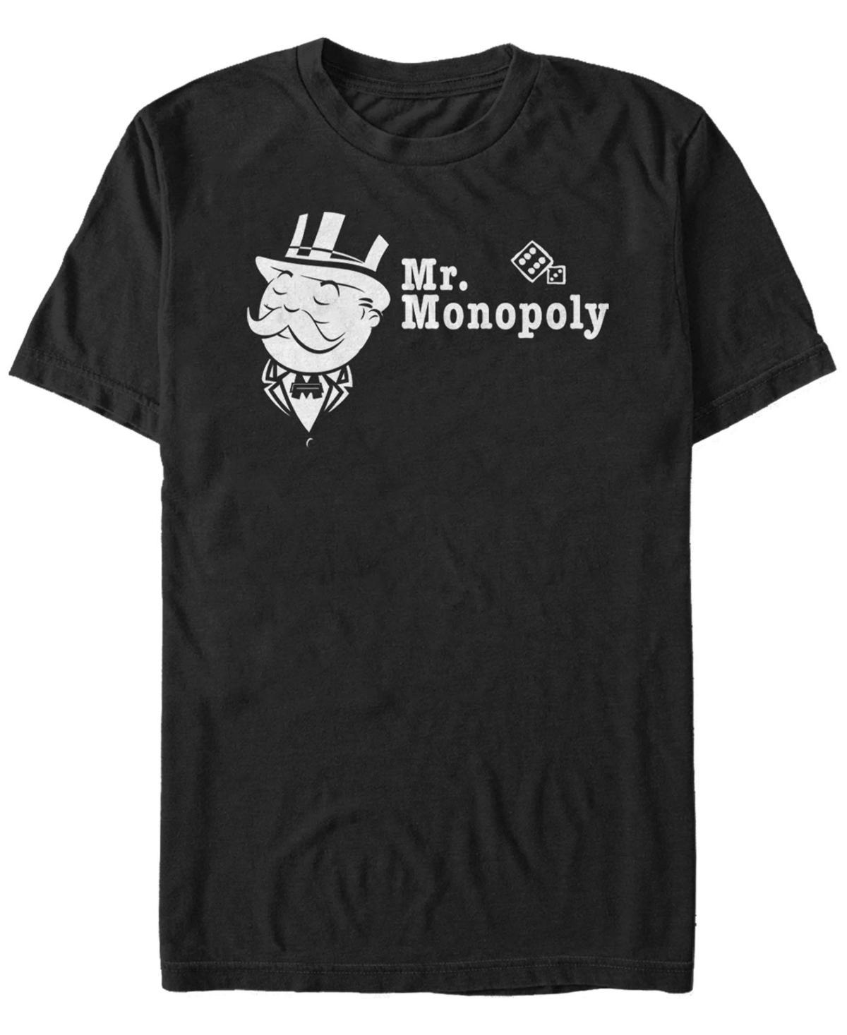 Men's Monopoly Mr. Monopoly Portrait Tee, Size: 3XL, White Product Image