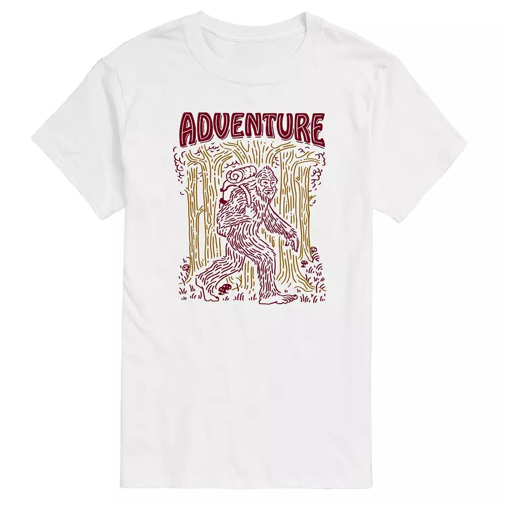 Big & Tall Adventure Sasquatch Graphic Tee, Mens Product Image