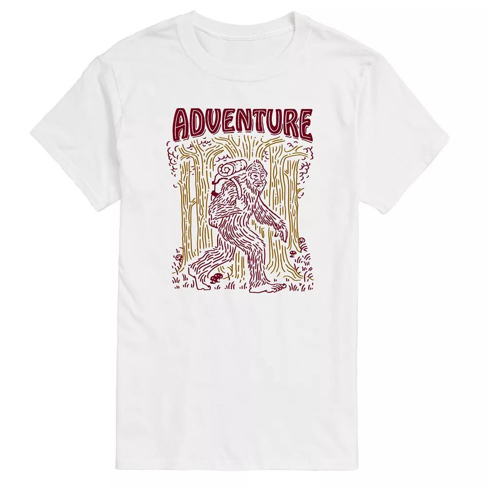 Big & Tall Adventure Sasquatch Graphic Tee, Mens Product Image