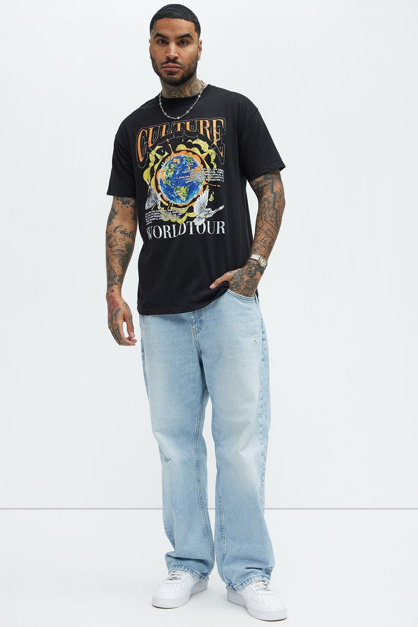 Culture Worldwide Short Sleeve Tee - Black Product Image