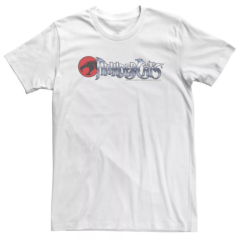 Big & Tall ThunderCats Simple Logo Tee, Men's, Size: 3XL Tall, White Product Image