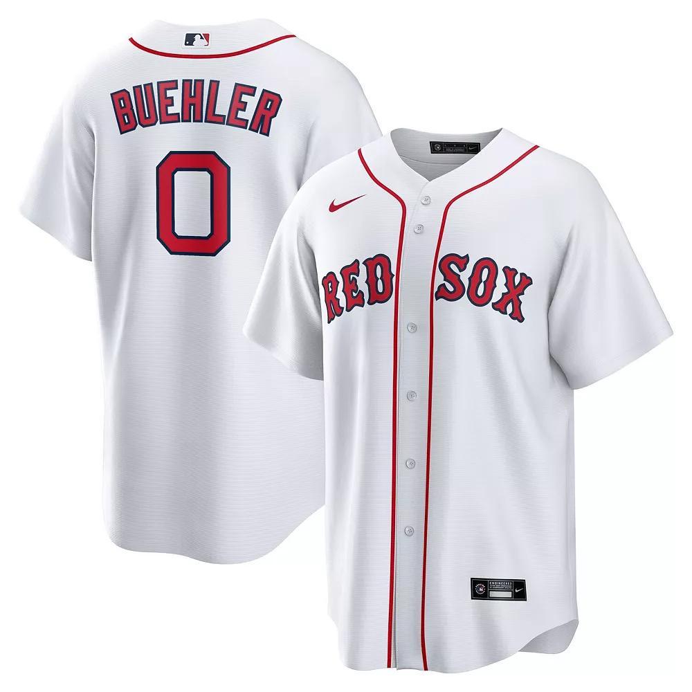 Men's Nike Walker Buehler White Boston Red Sox Home Replica Jersey, Size: Small Product Image