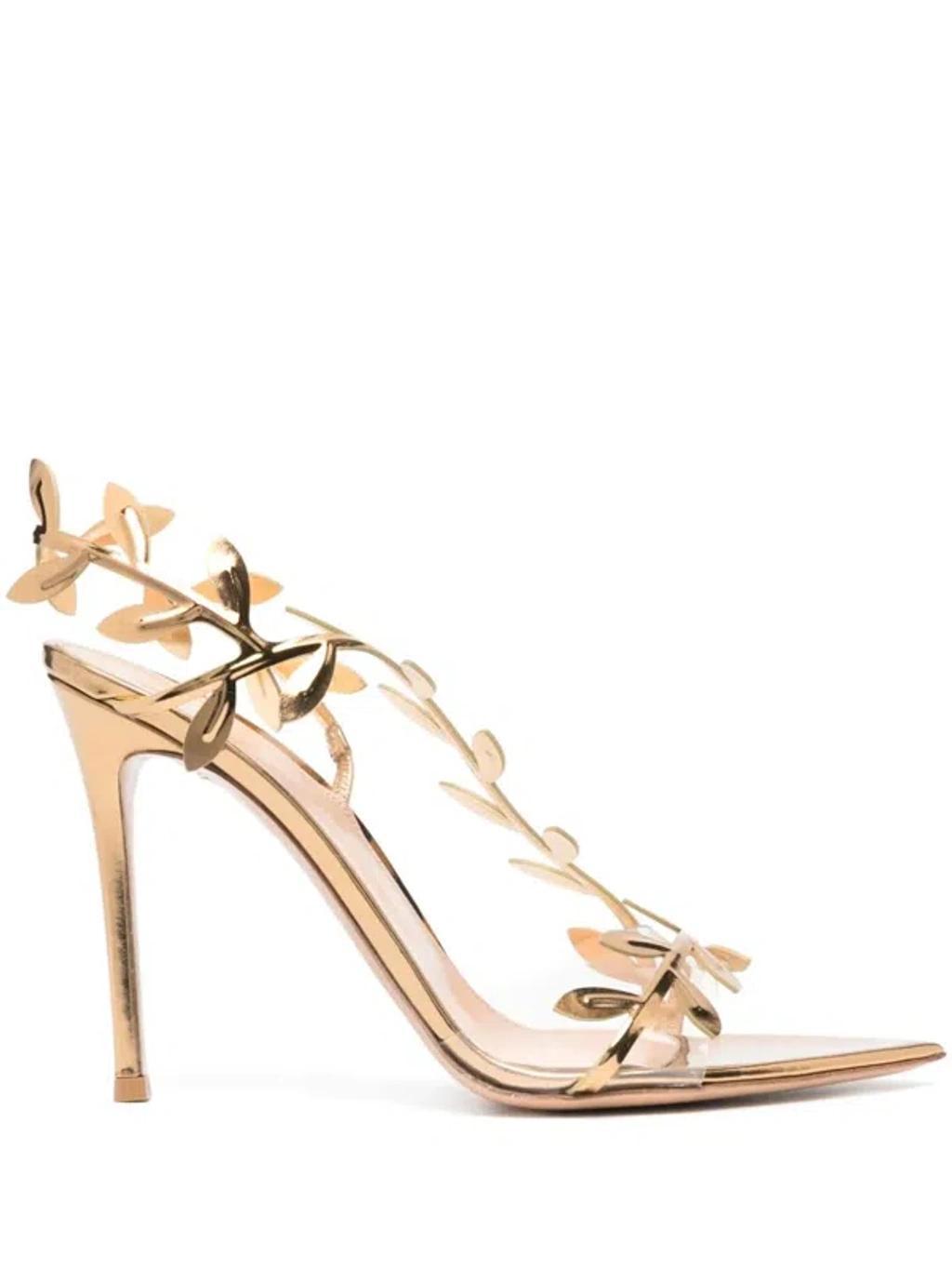 Flavia 105mm leather sandals Product Image