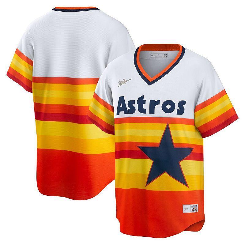 Men's Nike White Houston Astros Home Cooperstown Collection Team Jersey, Size: Large Product Image