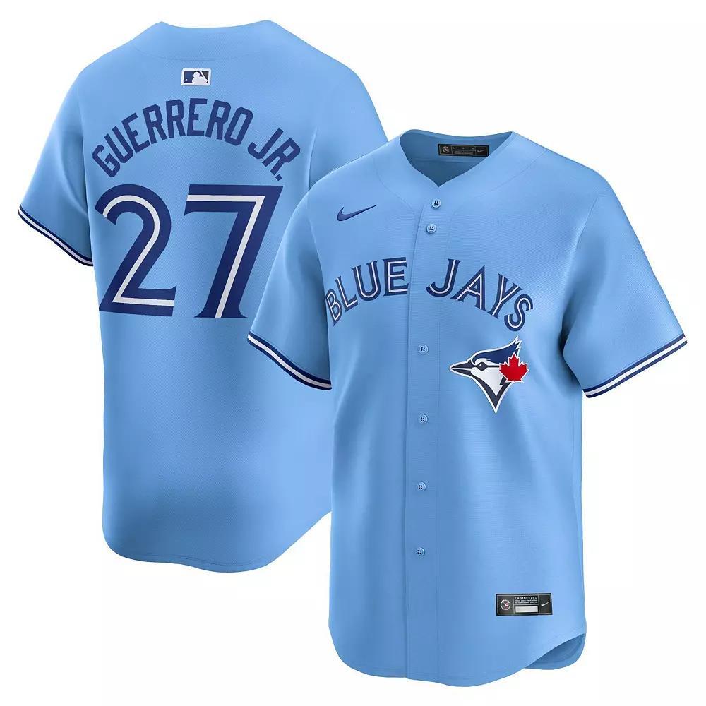 Men's Nike Vladimir Guerrero Jr. Powder Blue Toronto Blue Jays Alternate Limited Player Jersey, Size: Large, Jay Light Product Image