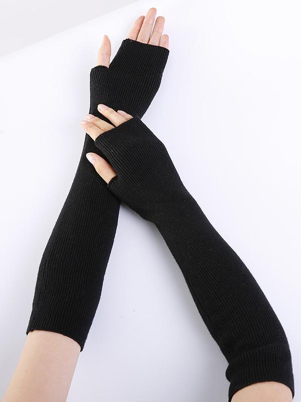 Knitted 7 Colors Sleevelet Accessories Product Image